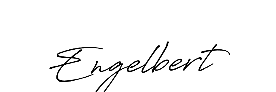 Create a beautiful signature design for name Engelbert. With this signature (Antro_Vectra_Bolder) fonts, you can make a handwritten signature for free. Engelbert signature style 7 images and pictures png