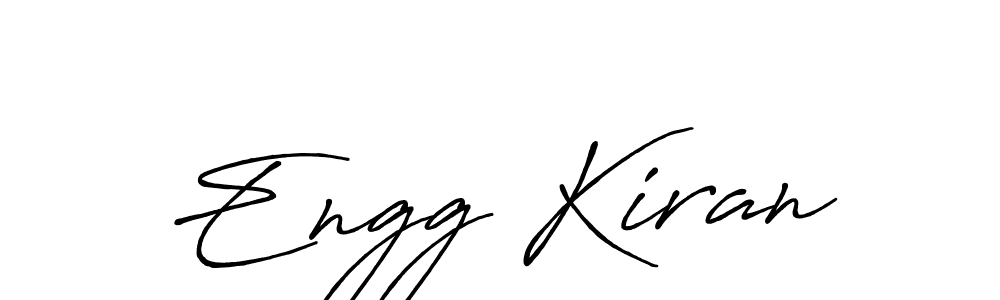 It looks lik you need a new signature style for name Engg Kiran. Design unique handwritten (Antro_Vectra_Bolder) signature with our free signature maker in just a few clicks. Engg Kiran signature style 7 images and pictures png