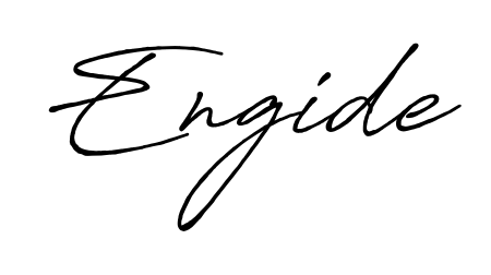 Achieve flawless digital penmanship with Engide name in Antro_Vectra_Bolder font. The perfect tool for creating online signatures. Engide signature style 7 images and pictures png