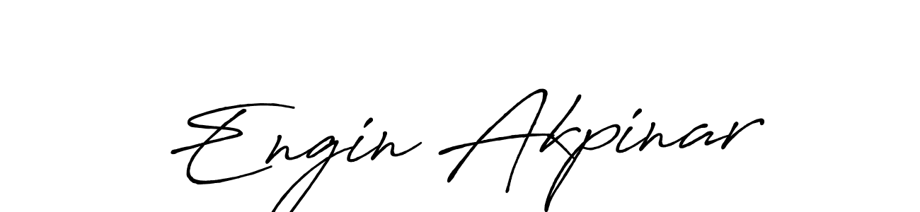 How to make Engin Akpinar name signature. Use Antro_Vectra_Bolder style for creating short signs online. This is the latest handwritten sign. Engin Akpinar signature style 7 images and pictures png
