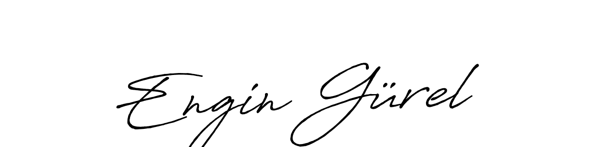 You should practise on your own different ways (Antro_Vectra_Bolder) to write your name (Engin Gürel) in signature. don't let someone else do it for you. Engin Gürel signature style 7 images and pictures png