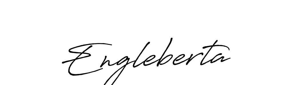 How to make Engleberta signature? Antro_Vectra_Bolder is a professional autograph style. Create handwritten signature for Engleberta name. Engleberta signature style 7 images and pictures png