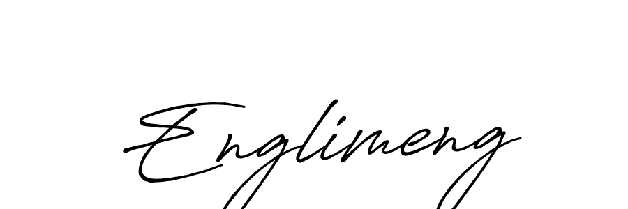 Also we have Englimeng name is the best signature style. Create professional handwritten signature collection using Antro_Vectra_Bolder autograph style. Englimeng signature style 7 images and pictures png