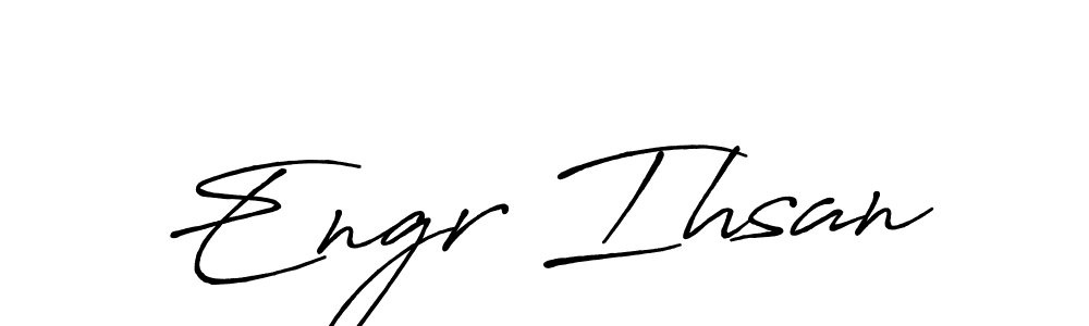 It looks lik you need a new signature style for name Engr Ihsan. Design unique handwritten (Antro_Vectra_Bolder) signature with our free signature maker in just a few clicks. Engr Ihsan signature style 7 images and pictures png