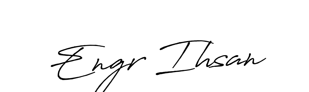 It looks lik you need a new signature style for name Engr Ihsan. Design unique handwritten (Antro_Vectra_Bolder) signature with our free signature maker in just a few clicks. Engr Ihsan signature style 7 images and pictures png