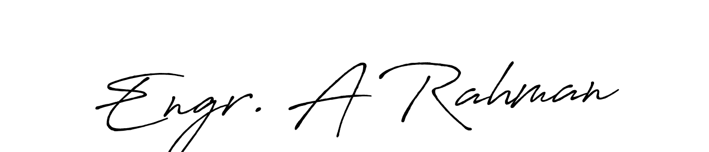 Once you've used our free online signature maker to create your best signature Antro_Vectra_Bolder style, it's time to enjoy all of the benefits that Engr. A Rahman name signing documents. Engr. A Rahman signature style 7 images and pictures png