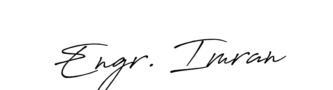 Also You can easily find your signature by using the search form. We will create Engr. Imran name handwritten signature images for you free of cost using Antro_Vectra_Bolder sign style. Engr. Imran signature style 7 images and pictures png