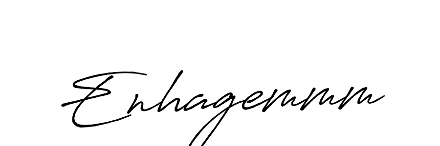 Make a beautiful signature design for name Enhagemmm. Use this online signature maker to create a handwritten signature for free. Enhagemmm signature style 7 images and pictures png