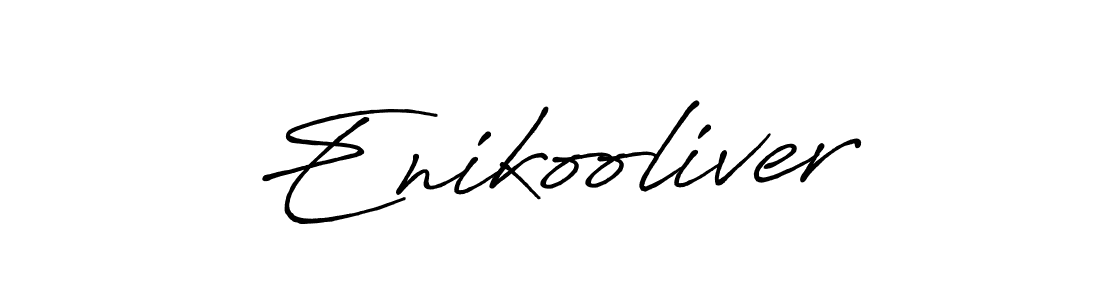 How to make Enikooliver signature? Antro_Vectra_Bolder is a professional autograph style. Create handwritten signature for Enikooliver name. Enikooliver signature style 7 images and pictures png