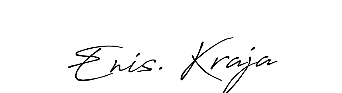 Also we have Enis. Kraja name is the best signature style. Create professional handwritten signature collection using Antro_Vectra_Bolder autograph style. Enis. Kraja signature style 7 images and pictures png