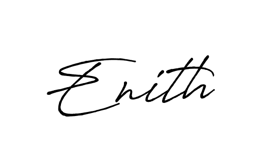 The best way (Antro_Vectra_Bolder) to make a short signature is to pick only two or three words in your name. The name Enith include a total of six letters. For converting this name. Enith signature style 7 images and pictures png