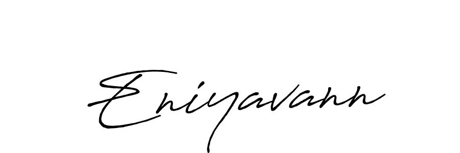 The best way (Antro_Vectra_Bolder) to make a short signature is to pick only two or three words in your name. The name Eniyavann include a total of six letters. For converting this name. Eniyavann signature style 7 images and pictures png