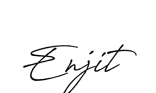 You can use this online signature creator to create a handwritten signature for the name Enjit. This is the best online autograph maker. Enjit signature style 7 images and pictures png