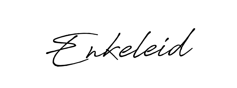 Use a signature maker to create a handwritten signature online. With this signature software, you can design (Antro_Vectra_Bolder) your own signature for name Enkeleid. Enkeleid signature style 7 images and pictures png