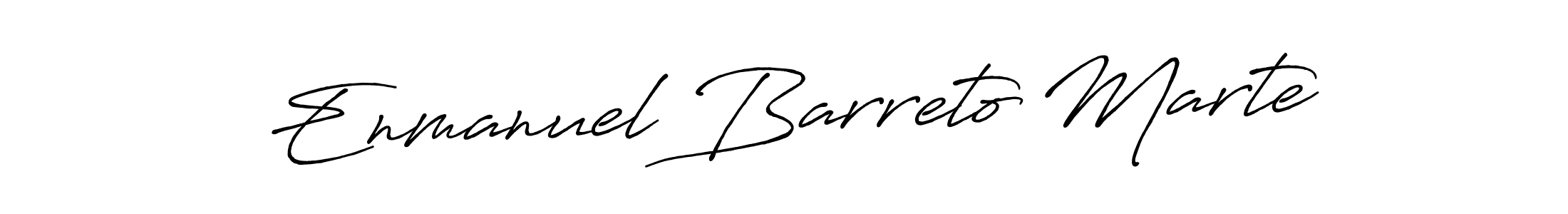 How to make Enmanuel Barreto Marte name signature. Use Antro_Vectra_Bolder style for creating short signs online. This is the latest handwritten sign. Enmanuel Barreto Marte signature style 7 images and pictures png