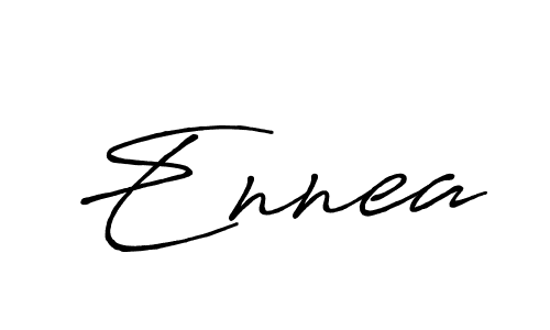 Design your own signature with our free online signature maker. With this signature software, you can create a handwritten (Antro_Vectra_Bolder) signature for name Ennea. Ennea signature style 7 images and pictures png