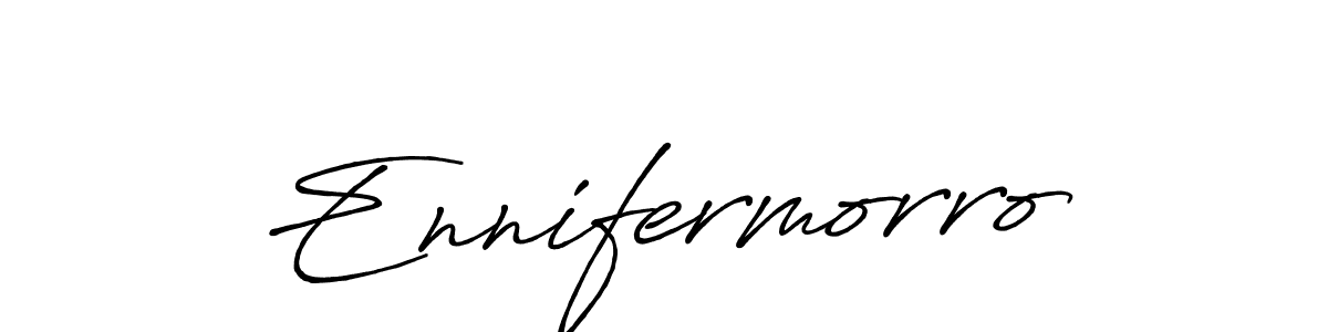 This is the best signature style for the Ennifermorro name. Also you like these signature font (Antro_Vectra_Bolder). Mix name signature. Ennifermorro signature style 7 images and pictures png