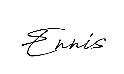 It looks lik you need a new signature style for name Ennis. Design unique handwritten (Antro_Vectra_Bolder) signature with our free signature maker in just a few clicks. Ennis signature style 7 images and pictures png