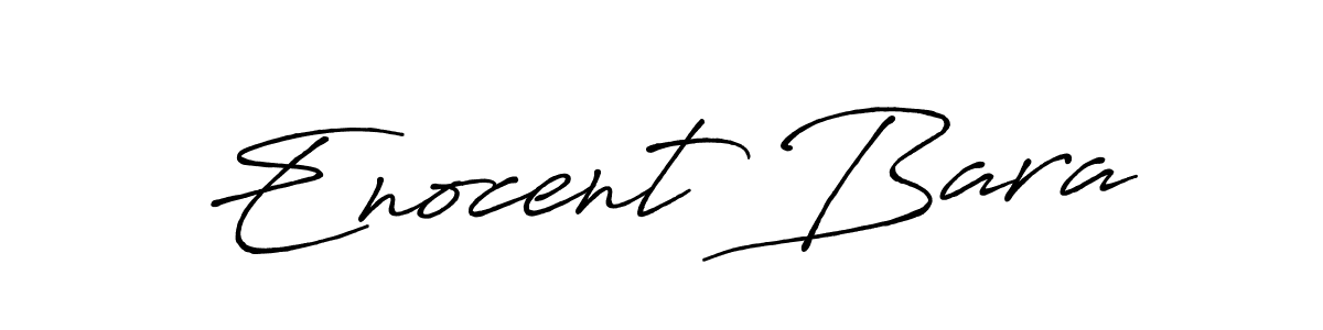 The best way (Antro_Vectra_Bolder) to make a short signature is to pick only two or three words in your name. The name Enocent Bara include a total of six letters. For converting this name. Enocent Bara signature style 7 images and pictures png