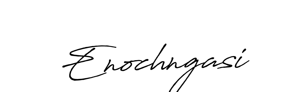 Enochngasi stylish signature style. Best Handwritten Sign (Antro_Vectra_Bolder) for my name. Handwritten Signature Collection Ideas for my name Enochngasi. Enochngasi signature style 7 images and pictures png