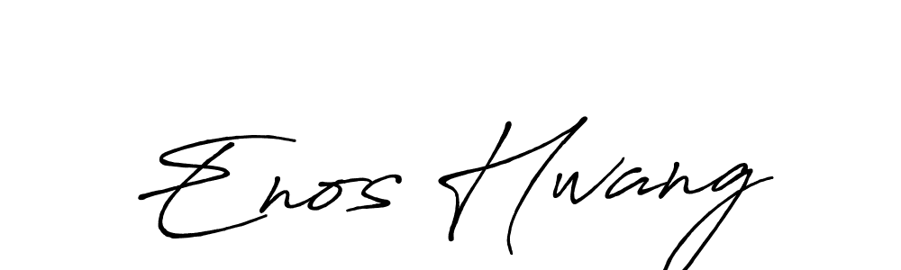 The best way (Antro_Vectra_Bolder) to make a short signature is to pick only two or three words in your name. The name Enos Hwang include a total of six letters. For converting this name. Enos Hwang signature style 7 images and pictures png