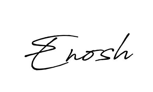 Similarly Antro_Vectra_Bolder is the best handwritten signature design. Signature creator online .You can use it as an online autograph creator for name Enosh. Enosh signature style 7 images and pictures png