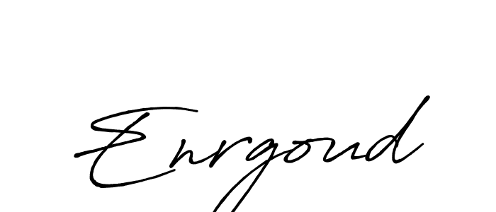 How to make Enrgoud signature? Antro_Vectra_Bolder is a professional autograph style. Create handwritten signature for Enrgoud name. Enrgoud signature style 7 images and pictures png