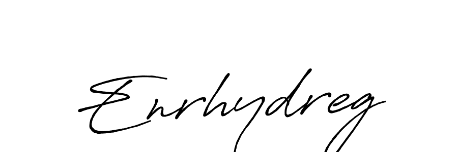 It looks lik you need a new signature style for name Enrhydreg. Design unique handwritten (Antro_Vectra_Bolder) signature with our free signature maker in just a few clicks. Enrhydreg signature style 7 images and pictures png