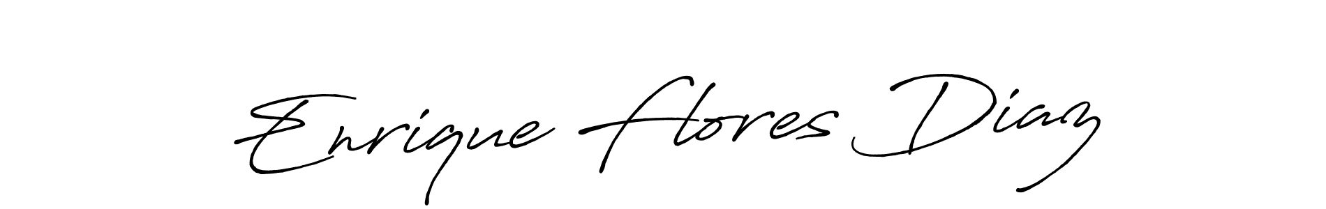 Enrique Flores Diaz stylish signature style. Best Handwritten Sign (Antro_Vectra_Bolder) for my name. Handwritten Signature Collection Ideas for my name Enrique Flores Diaz. Enrique Flores Diaz signature style 7 images and pictures png
