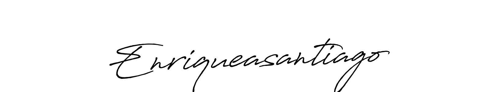 Similarly Antro_Vectra_Bolder is the best handwritten signature design. Signature creator online .You can use it as an online autograph creator for name Enriqueasantiago. Enriqueasantiago signature style 7 images and pictures png