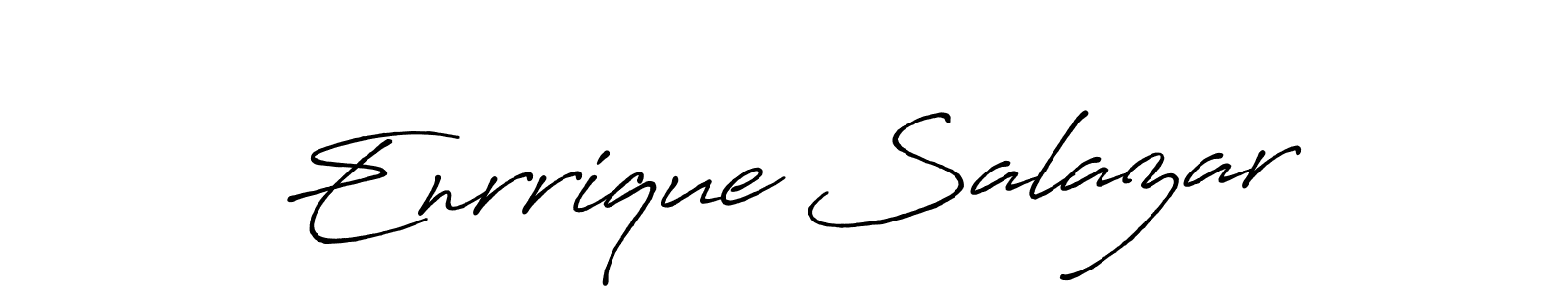 Make a beautiful signature design for name Enrrique Salazar. Use this online signature maker to create a handwritten signature for free. Enrrique Salazar signature style 7 images and pictures png