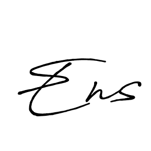 How to make Ens name signature. Use Antro_Vectra_Bolder style for creating short signs online. This is the latest handwritten sign. Ens signature style 7 images and pictures png