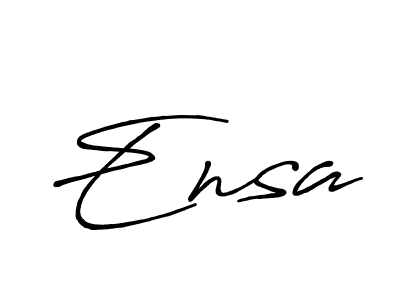 Similarly Antro_Vectra_Bolder is the best handwritten signature design. Signature creator online .You can use it as an online autograph creator for name Ensa. Ensa signature style 7 images and pictures png