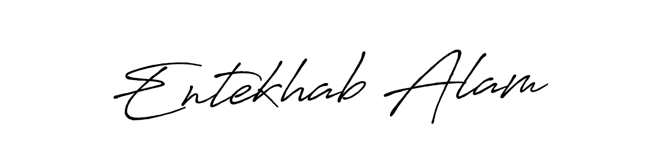 Here are the top 10 professional signature styles for the name Entekhab Alam. These are the best autograph styles you can use for your name. Entekhab Alam signature style 7 images and pictures png