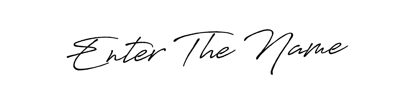 Enter The Name stylish signature style. Best Handwritten Sign (Antro_Vectra_Bolder) for my name. Handwritten Signature Collection Ideas for my name Enter The Name. Enter The Name signature style 7 images and pictures png