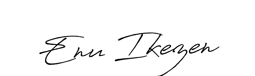 Also You can easily find your signature by using the search form. We will create Enu Ikezen name handwritten signature images for you free of cost using Antro_Vectra_Bolder sign style. Enu Ikezen signature style 7 images and pictures png