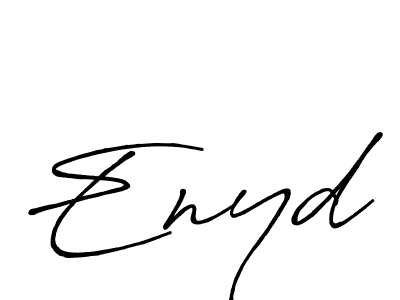 See photos of Enyd official signature by Spectra . Check more albums & portfolios. Read reviews & check more about Antro_Vectra_Bolder font. Enyd signature style 7 images and pictures png