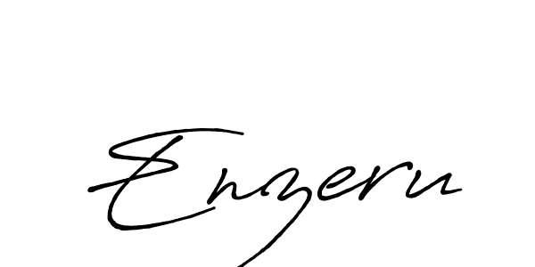 Once you've used our free online signature maker to create your best signature Antro_Vectra_Bolder style, it's time to enjoy all of the benefits that Enzeru name signing documents. Enzeru signature style 7 images and pictures png