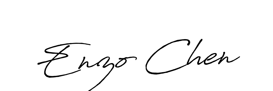 Here are the top 10 professional signature styles for the name Enzo Chen. These are the best autograph styles you can use for your name. Enzo Chen signature style 7 images and pictures png