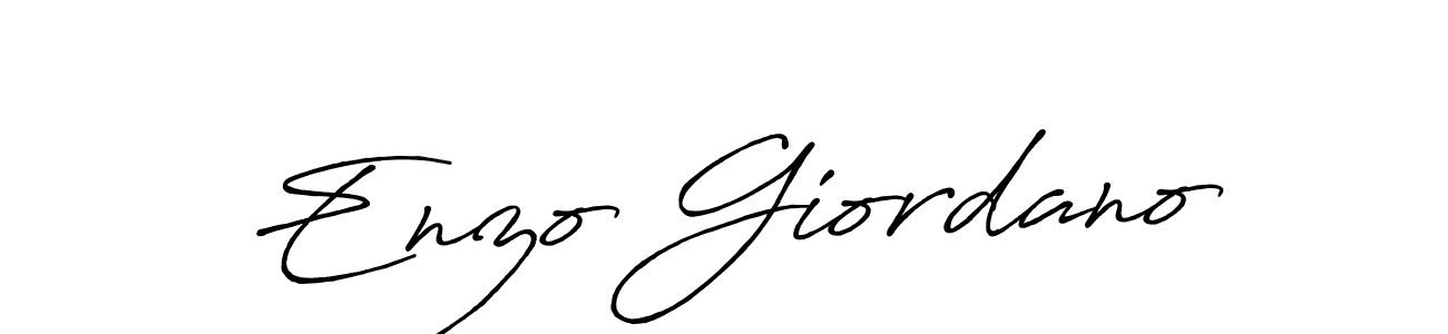 Make a short Enzo Giordano signature style. Manage your documents anywhere anytime using Antro_Vectra_Bolder. Create and add eSignatures, submit forms, share and send files easily. Enzo Giordano signature style 7 images and pictures png