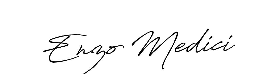 Make a beautiful signature design for name Enzo Medici. Use this online signature maker to create a handwritten signature for free. Enzo Medici signature style 7 images and pictures png