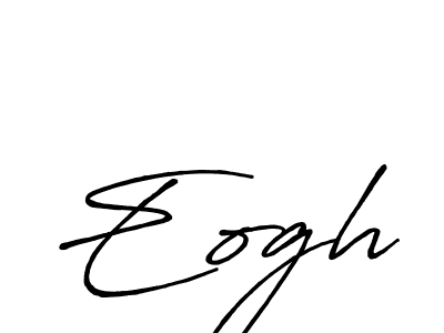 Design your own signature with our free online signature maker. With this signature software, you can create a handwritten (Antro_Vectra_Bolder) signature for name Eogh. Eogh signature style 7 images and pictures png