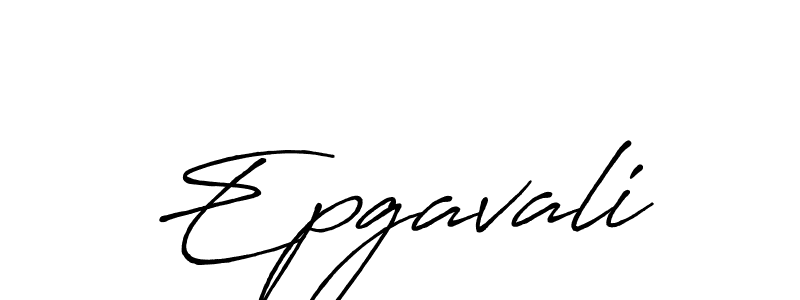 Make a beautiful signature design for name Epgavali. With this signature (Antro_Vectra_Bolder) style, you can create a handwritten signature for free. Epgavali signature style 7 images and pictures png