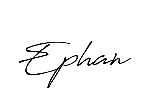 See photos of Ephan official signature by Spectra . Check more albums & portfolios. Read reviews & check more about Antro_Vectra_Bolder font. Ephan signature style 7 images and pictures png