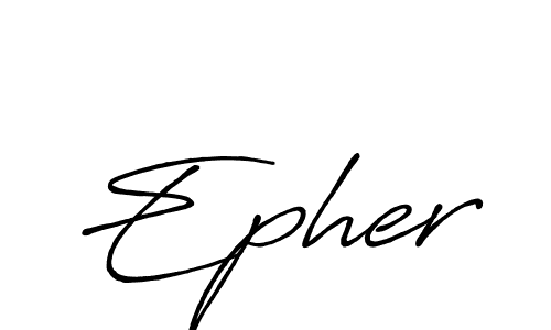 Similarly Antro_Vectra_Bolder is the best handwritten signature design. Signature creator online .You can use it as an online autograph creator for name Epher. Epher signature style 7 images and pictures png