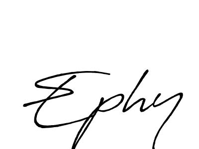 Also You can easily find your signature by using the search form. We will create Ephy name handwritten signature images for you free of cost using Antro_Vectra_Bolder sign style. Ephy signature style 7 images and pictures png