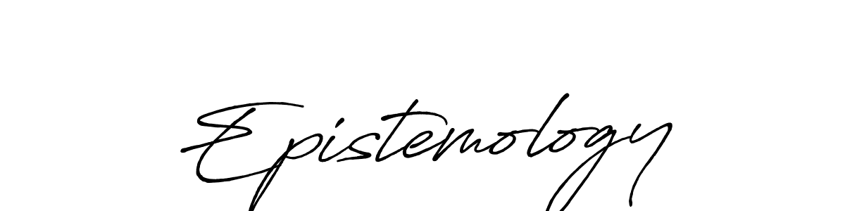 It looks lik you need a new signature style for name Epistemology. Design unique handwritten (Antro_Vectra_Bolder) signature with our free signature maker in just a few clicks. Epistemology signature style 7 images and pictures png