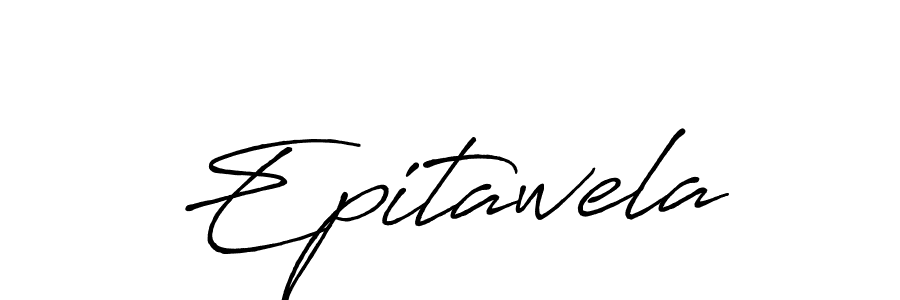 How to make Epitawela signature? Antro_Vectra_Bolder is a professional autograph style. Create handwritten signature for Epitawela name. Epitawela signature style 7 images and pictures png