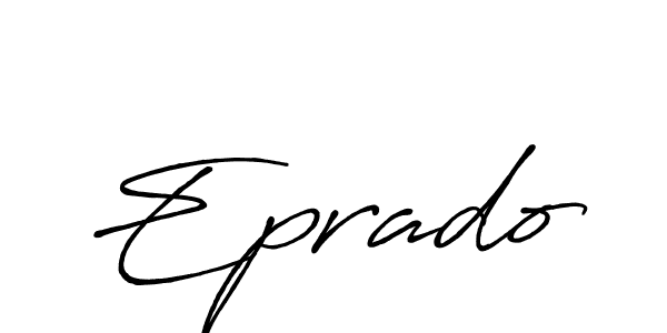 Also You can easily find your signature by using the search form. We will create Eprado name handwritten signature images for you free of cost using Antro_Vectra_Bolder sign style. Eprado signature style 7 images and pictures png