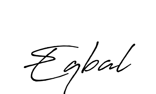 Also You can easily find your signature by using the search form. We will create Eqbal name handwritten signature images for you free of cost using Antro_Vectra_Bolder sign style. Eqbal signature style 7 images and pictures png